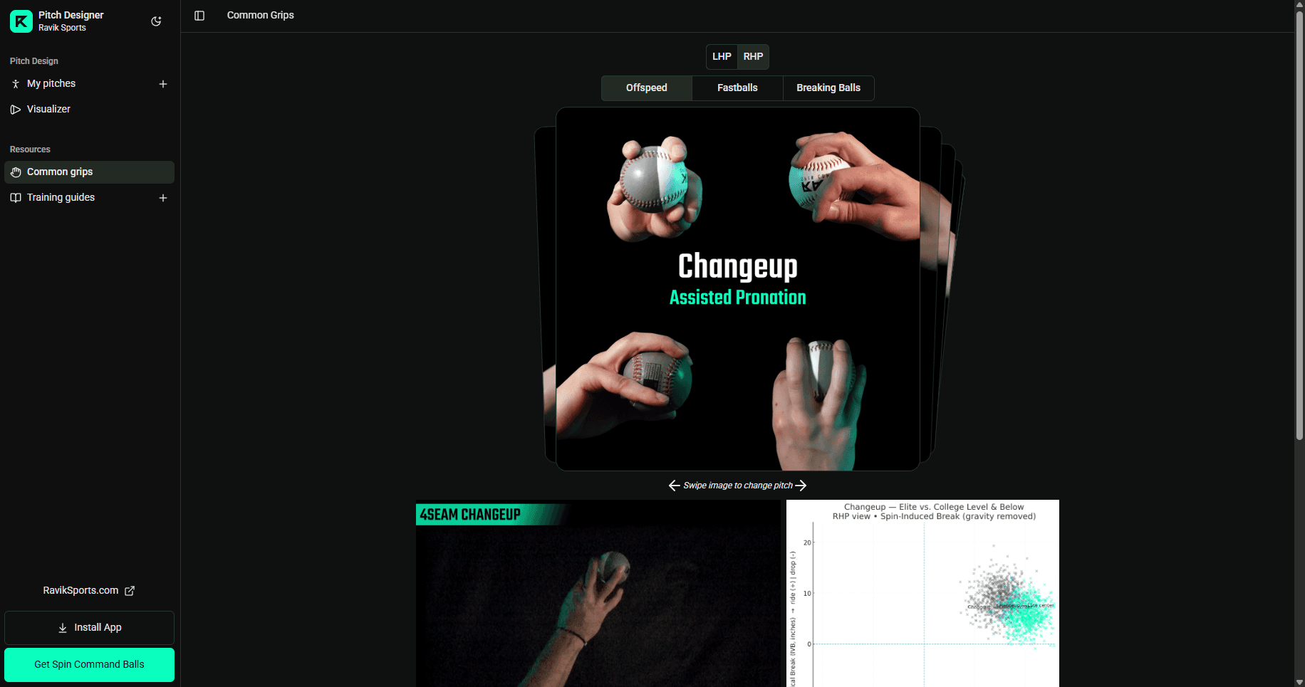Common Grips screenshot