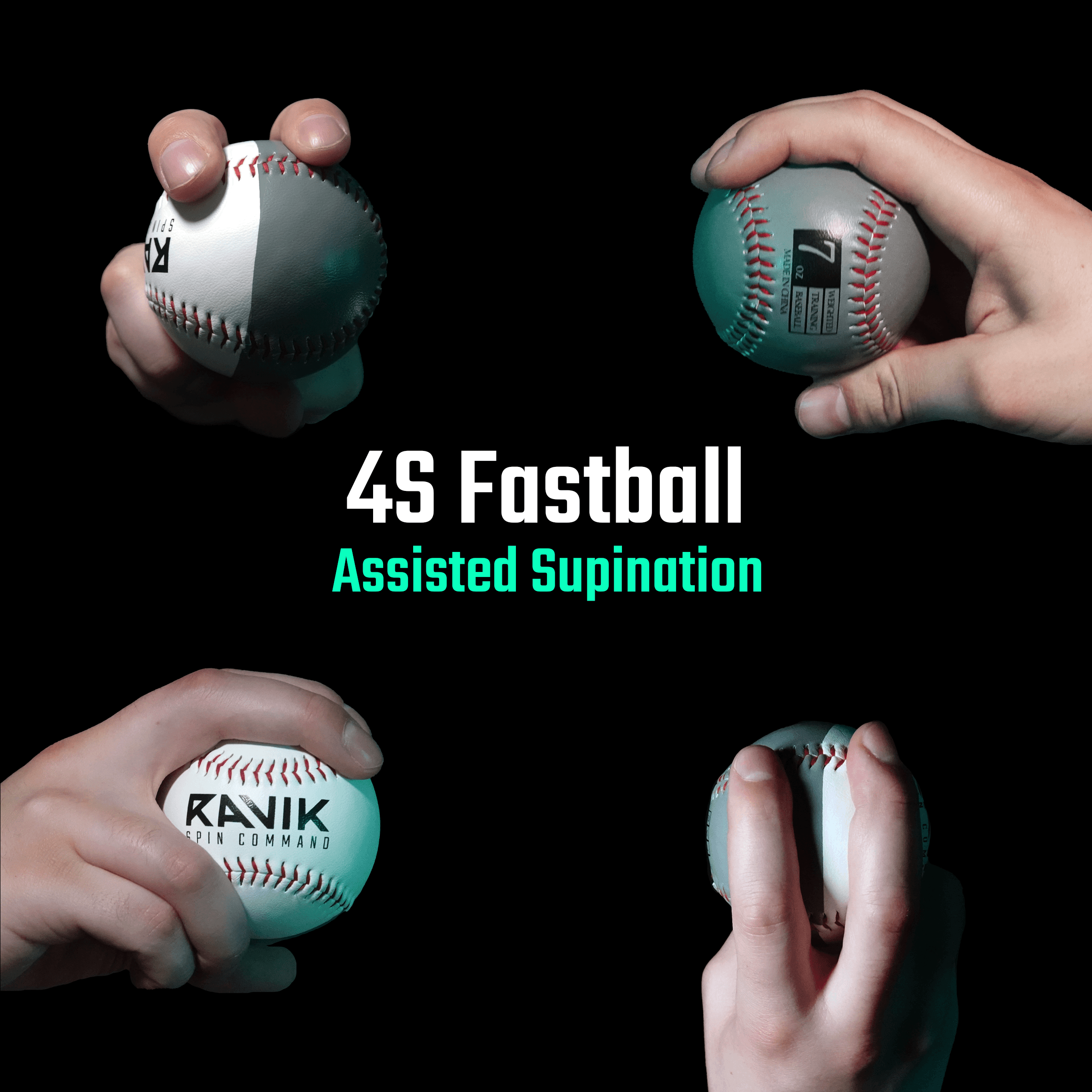 4-Seam Fastball Assisted supination